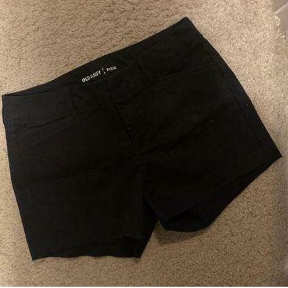 OLD NAVY BLACK PIXIE SHORTS